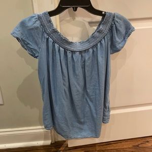 Old Navy off the shoulder shirt